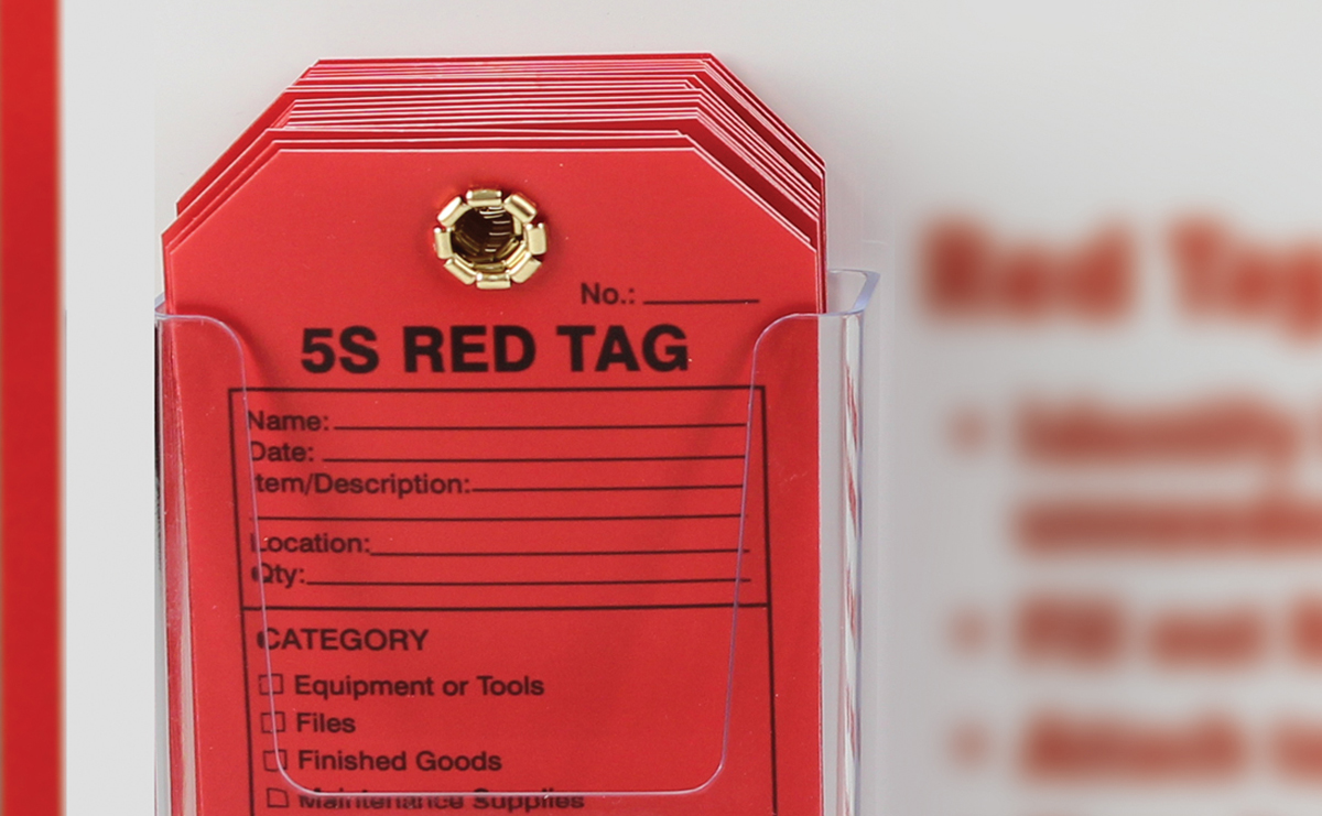 5S Red Tag Strategy - Accuform
