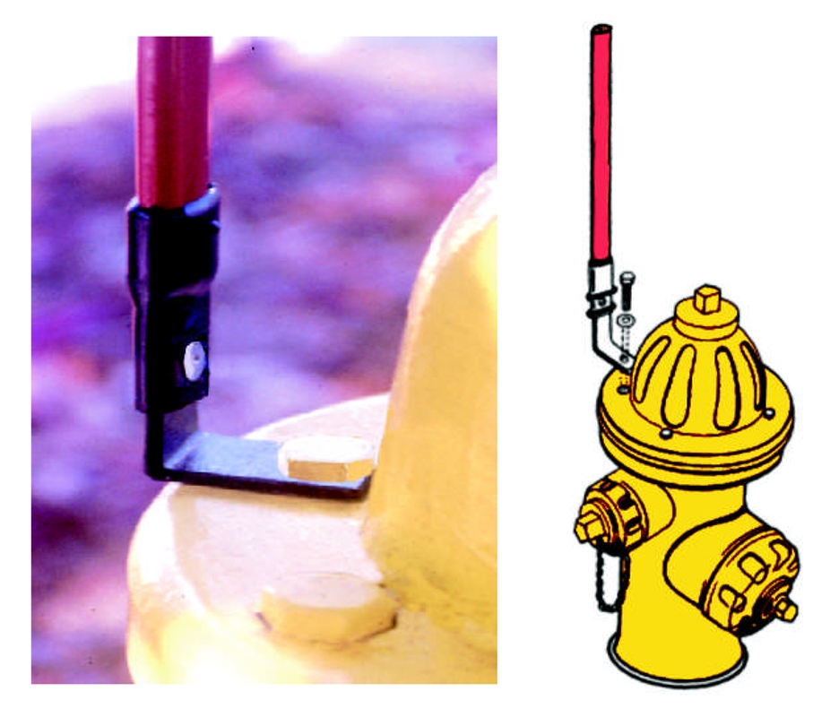 Reflective Hydrant Markers Fire & Emergency MFH824