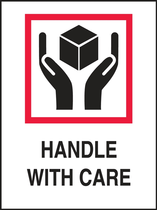 Handle With Care International Shipping Label MPC109
