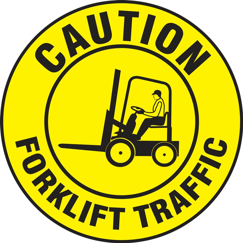 Caution Forklift Traffic LED Sign Projector VPL601